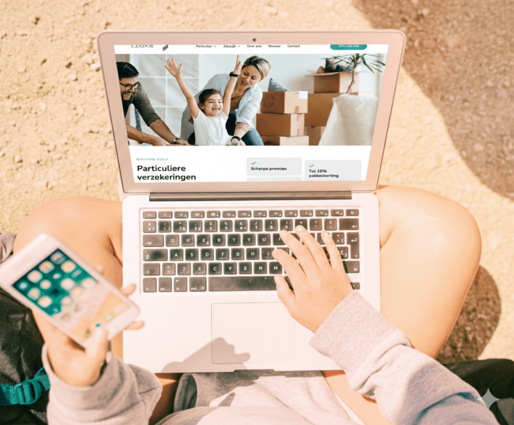 Online persoonlijke lening aanvragen in Emmen via laptop en telefoon