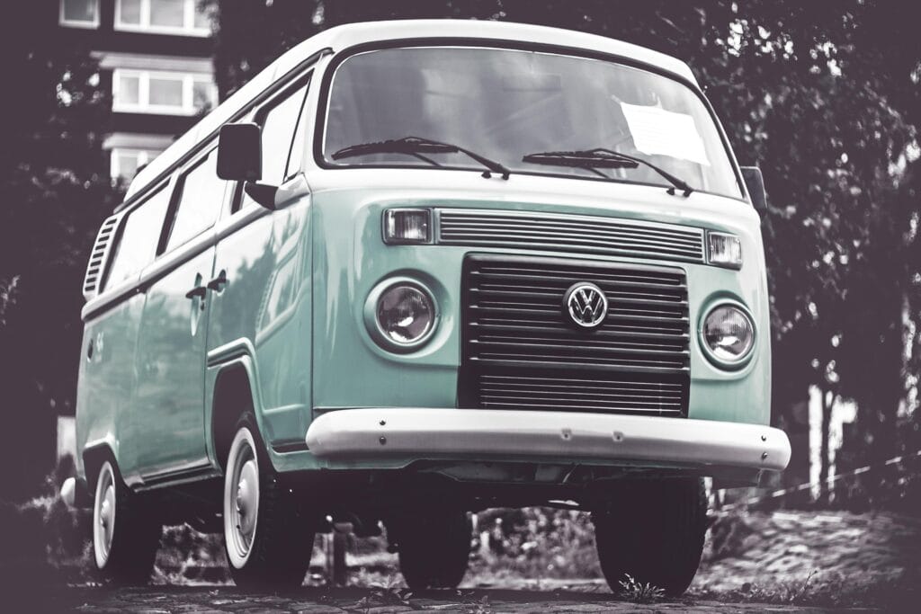 Volkswagen camper bus voor camperverzekering